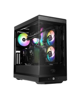 Y40BI9N5801 Gaming Desktop Computer, Intel Core Ultra 9 285 2.5GHz, 32GB RAM, 2TB SSD, NVIDIA GeForce RTX 5080 16GB, Windows 11 Home, Black