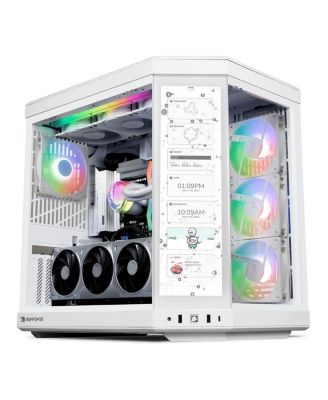 Y70TIWI9N57T01 Liquid Cooled Gaming Desktop Computer, Intel Core Ultra 9 285 2.5GHz, 32GB RAM, 2TB SSD, NVIDIA GeForce RTX 5070 Ti 16GB,
