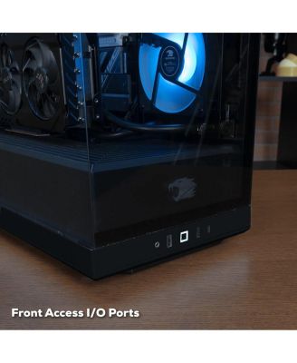 Y40BA7N5702 Liquid Cooled Gaming Desktop Computer, AMD Ryzen 7 7800X3D 4.2GHz, 32GB RAM, 2TB SSD, NVIDIA GeForce RTX 5070 12GB, Windows 11