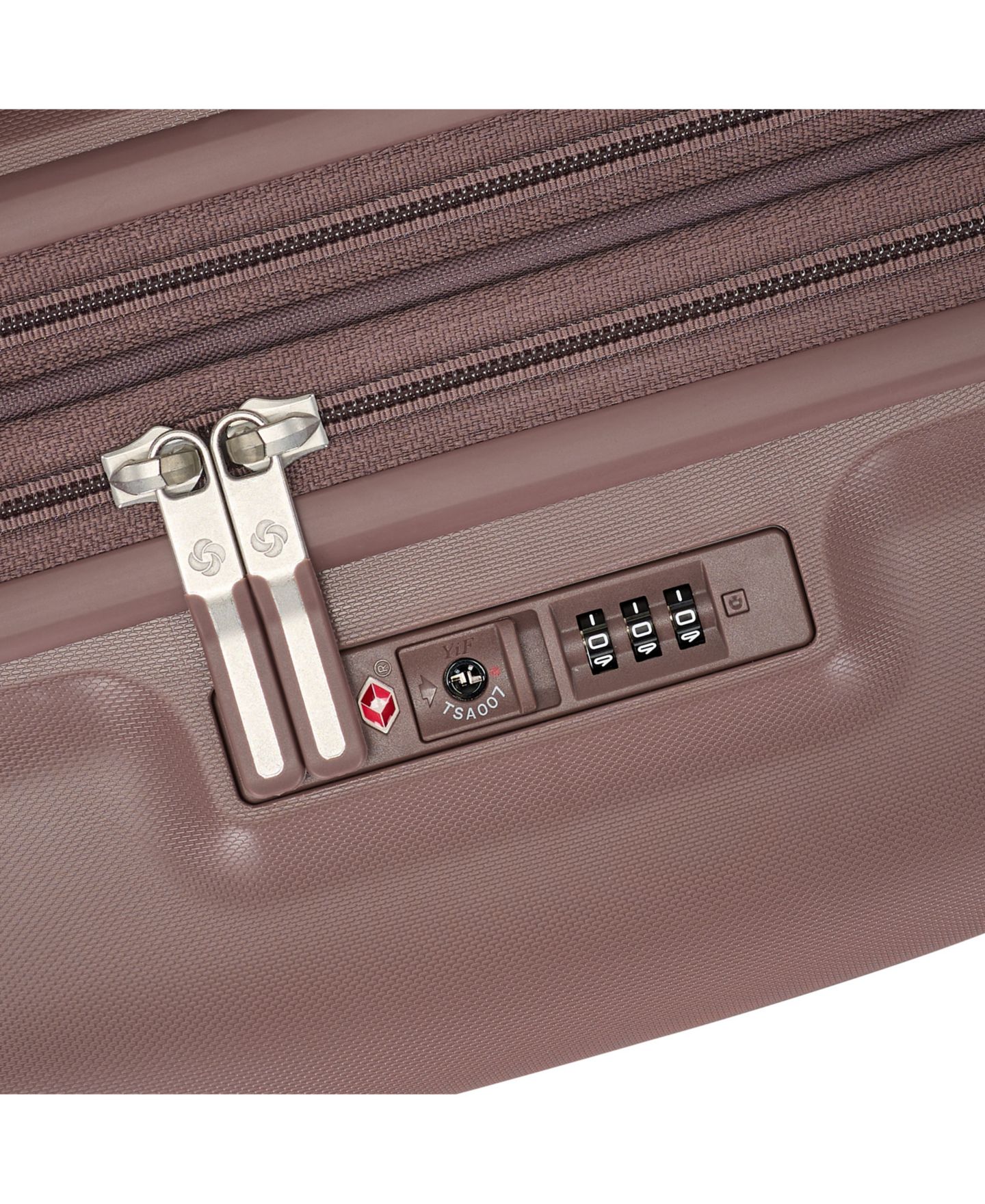 Чемодан Samsonite Elevation Plus Carry-On Spinner, цвет: Шоколадный розовато-лиловый — фото 4