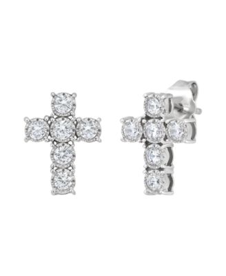 Lab Grown Diamond (1/2 ct. t.w.) Earrings in 10k White Gold