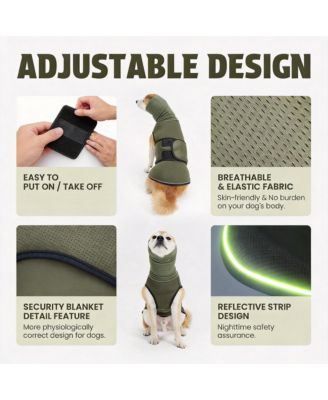 Calming Anxiety Vest for Dogs - Comfortable, Safe, and Effective