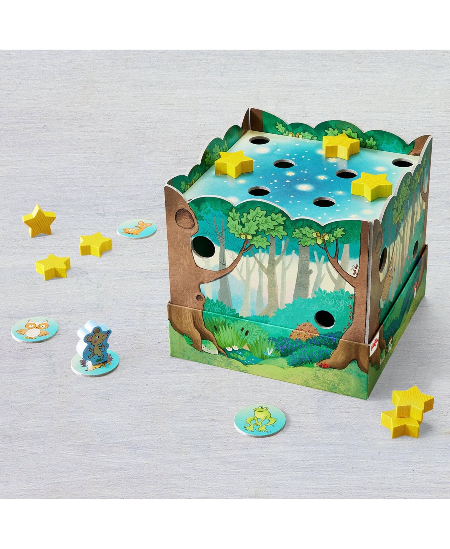 Детская настольная игра Haba Forest Friends 3D Matching & Memory Board Game, Ages 2+, цвет: Mutli — фото 5