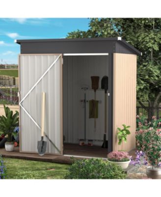 Outdoor Durable and Space-Saving Small Storage Shed