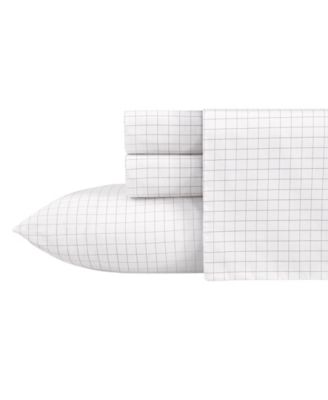 Banded Stripe Textured Microfiber 7-Pc. Comforter Set, King