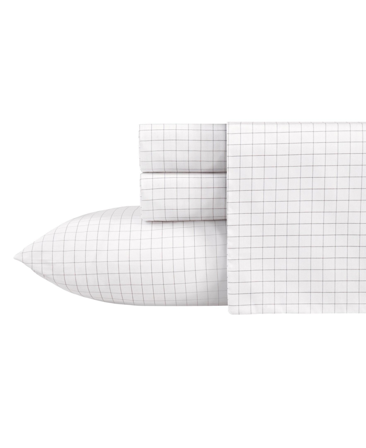 Kenneth Cole New York Banded Stripe Textured Microfiber 7-Pc. Comforter Set