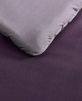 Subtle Ombre Washed Microfiber 3-Pc. Comforter Set, Full/Queen