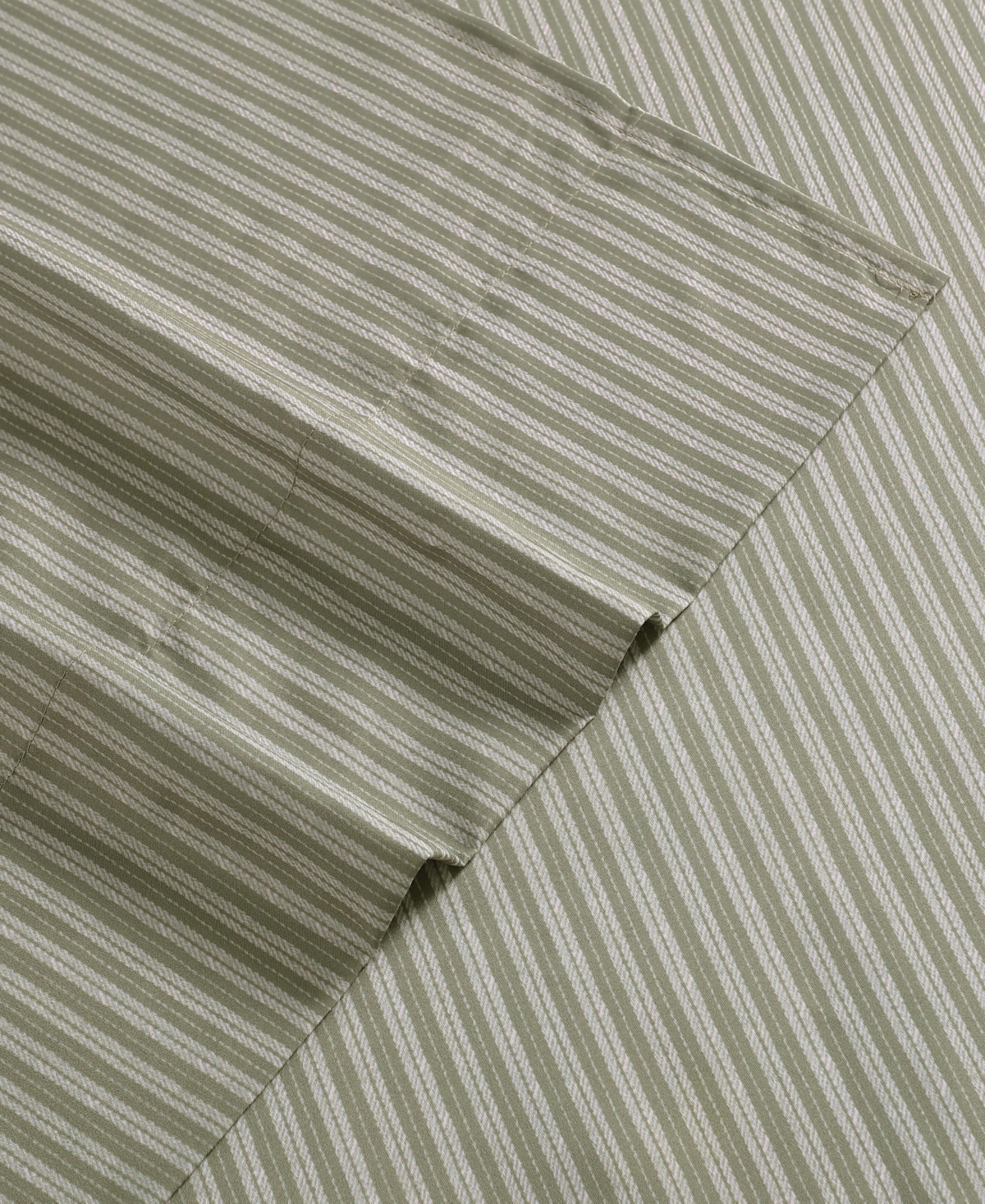 Kenneth Cole New York Twill Stripe Texture Microfiber 4-Pc. Sheet Set