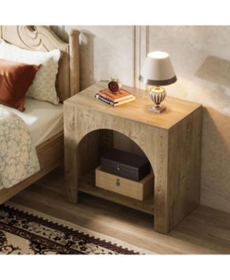 Nightstand with Storage, Large Bed Side Table for Bedroom, 1PCS