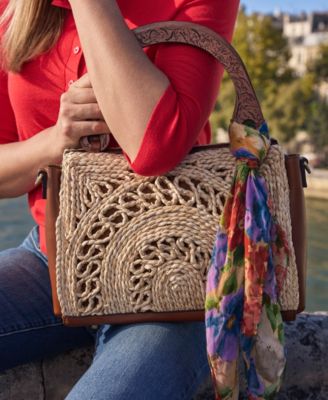 Estelle Medium Straw Tote Bag