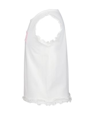 Girls' 7-16 Sleeveless Round Neck Top