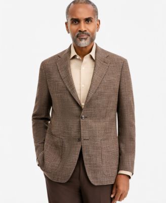 Men's Classic-Fit Soft Patterned Sport Coat