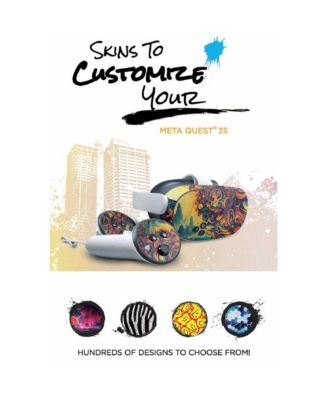 Quest 3S 128GB Virtual Reality VR Headset with Storm Breaker Xbox Controller and MightySkins Custom Skin Code Bundle