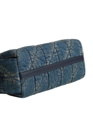 Juliet Soft Quilted Denim Medium Shoulder Bag