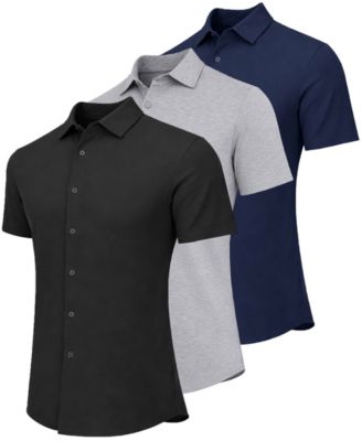 Men's Short-Sleeve Shirt, 3-Pack