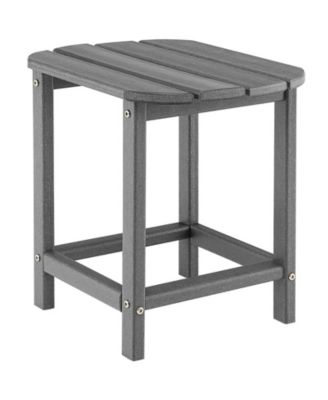 Outdoor Weather Resistant Side Table for Patio and Garden