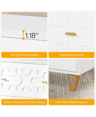 2-Drawer Lateral File Cabinet for Legal/Letter/A4 Size - Large Storage Filing Cabinet Printer Stand for Home Office