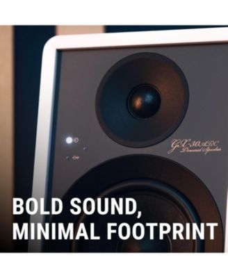 GX-10DB-WH 2-Way Speaker Pair with Built-In Amplifier (2025)