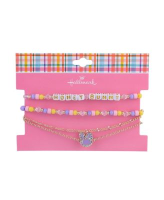 4pc Easter Bracelet Set