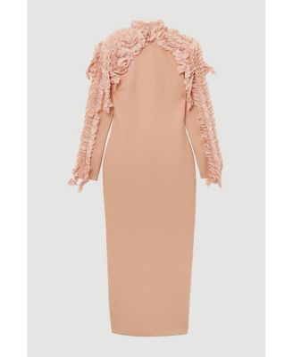 Women's Bandage Detail Midi Dress