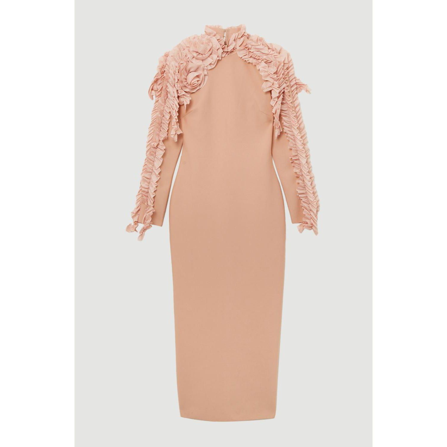 Women's Bandage Detail Midi Dress