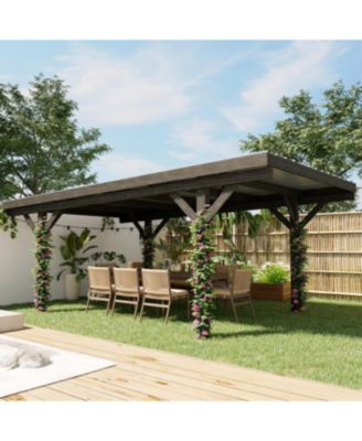 Wooden Gazebo Pavilion Carport