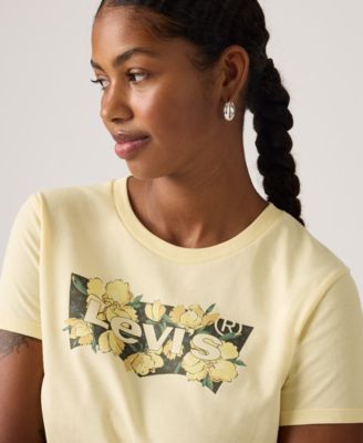 Women's Perfect Graphic Logo Cotton T-Shirt