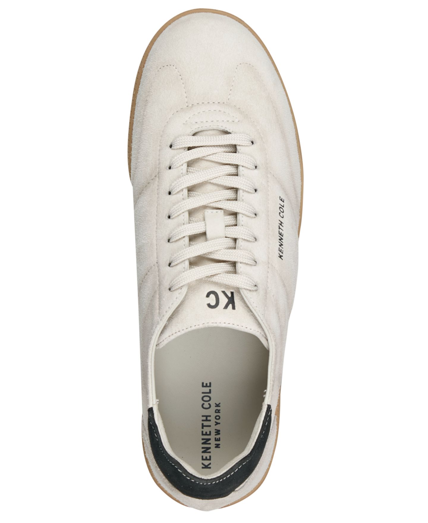 Мужские кроссовки Kenneth Cole New York Mercer Dress Casual Lace-Up, цвет: Ледяной / Замшевый — фото 4