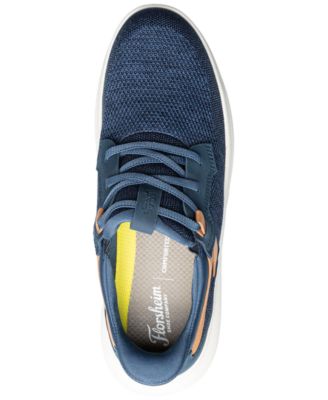 Men's Fleet Knit Elastic Lace Slip-On Sneakers