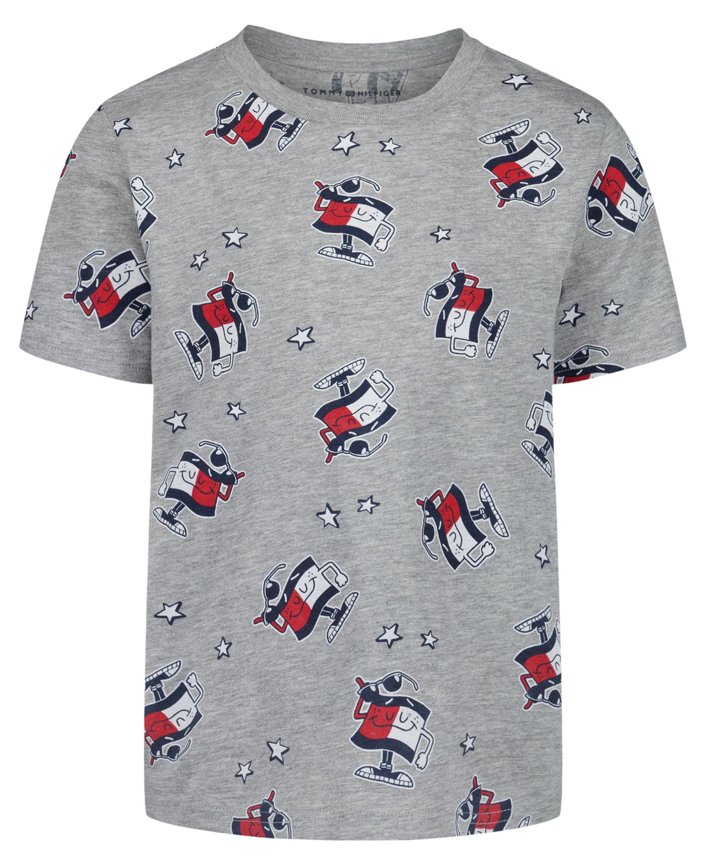 Футболка Tommy Hilfiger Short-Sleeve Graphic для мальчиков, цвет: Белый — фото 8