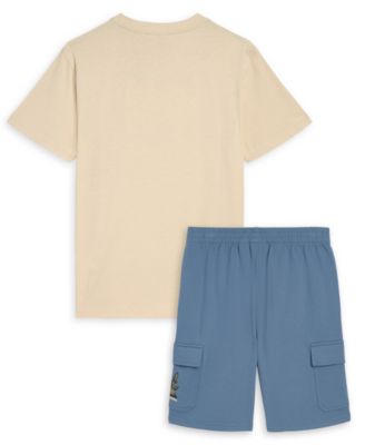Little Boys 4-7 T-Shirt and Short, 2-Piece Set