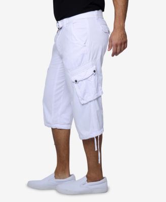 X RAY Big & Tall XRAY Belted Below Knee Long Cargo Shorts