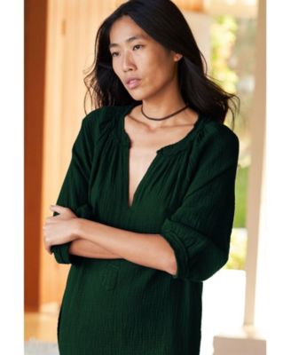 Women's Ocean+Main Gauze Dress with Pockets