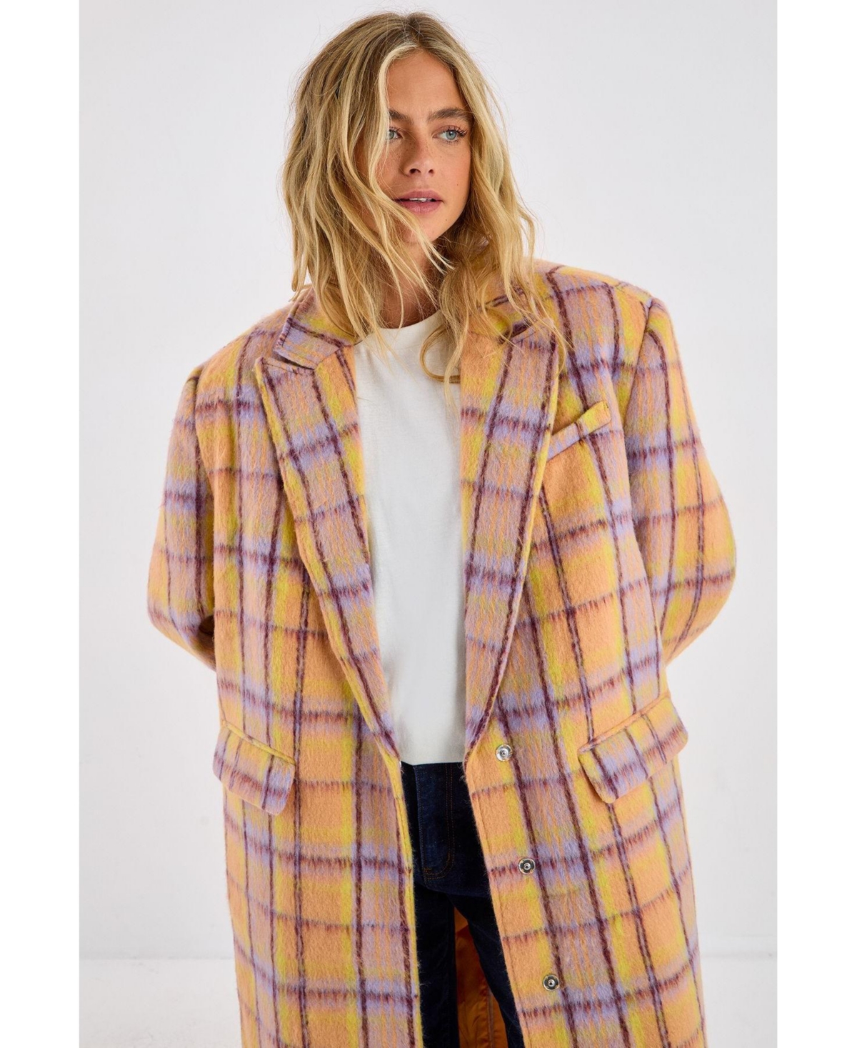 Nasty Gal Women's Single Breasted Tailored Coat