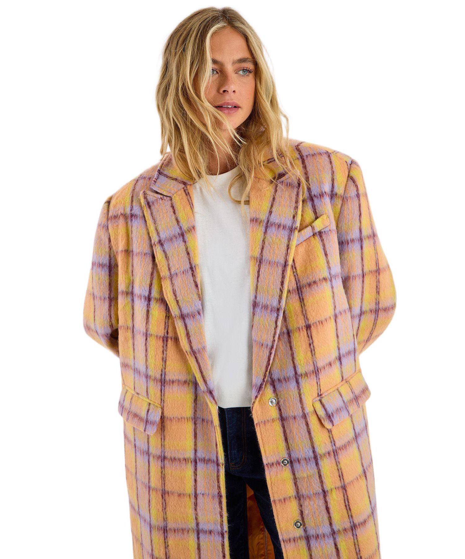 Women's Single Breasted Tailored Coat