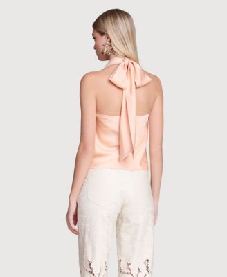 Women's Long Tie Halter Top