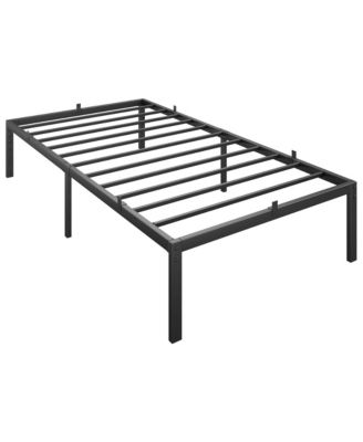  Twin Metal Platform Bed Frame Mattress Support No Box Spring Easy Build Noise Free Heavy Duty