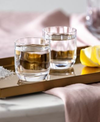 Rose Garden Red Wine Glasses, Set of 4