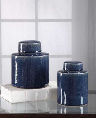 Saniya Wide Containers, Set of 2