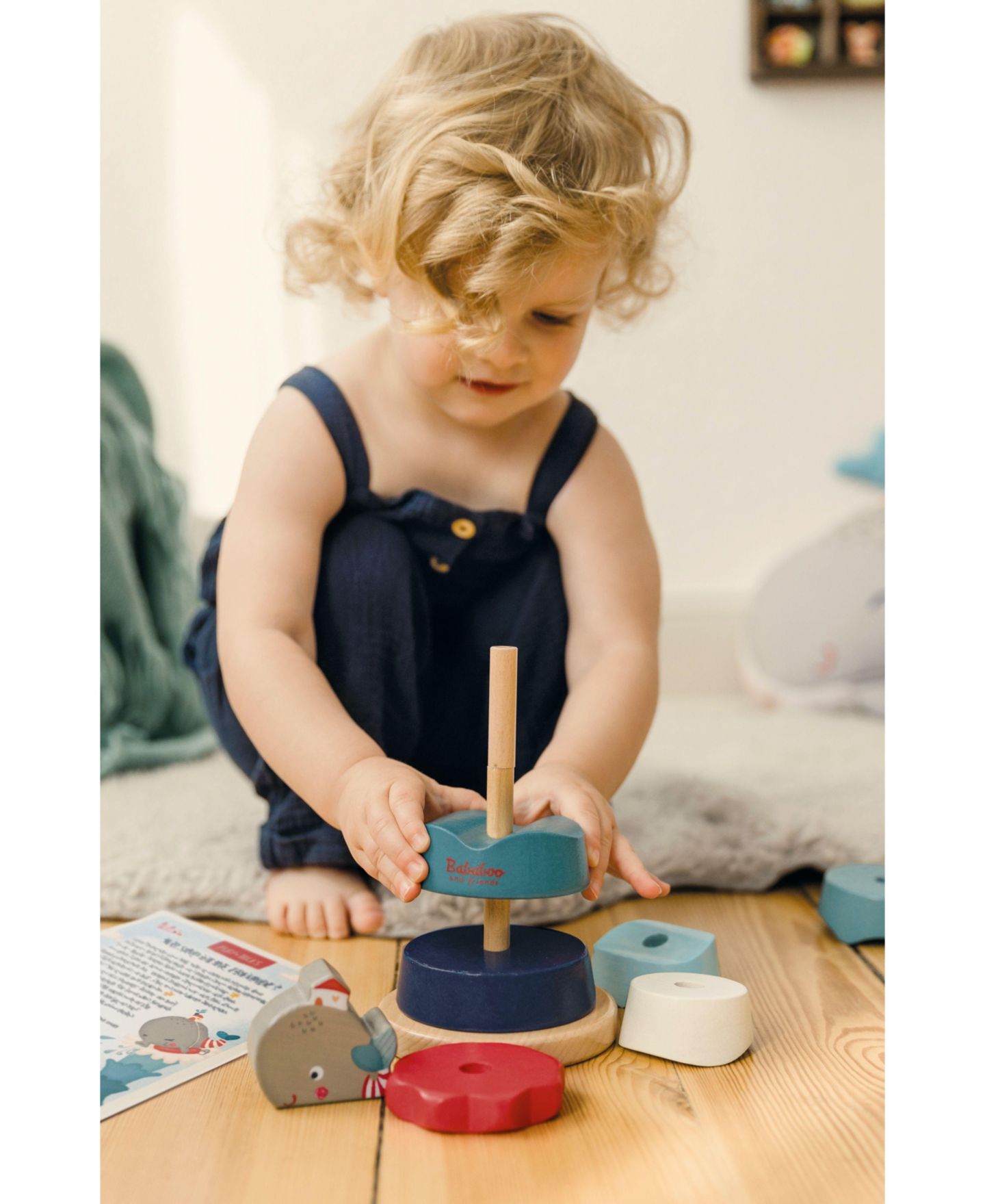 Детские игрушки Bababoo and friends Wilma Whale Stacking Toy, цвет: Open Miscellaneous — фото 3