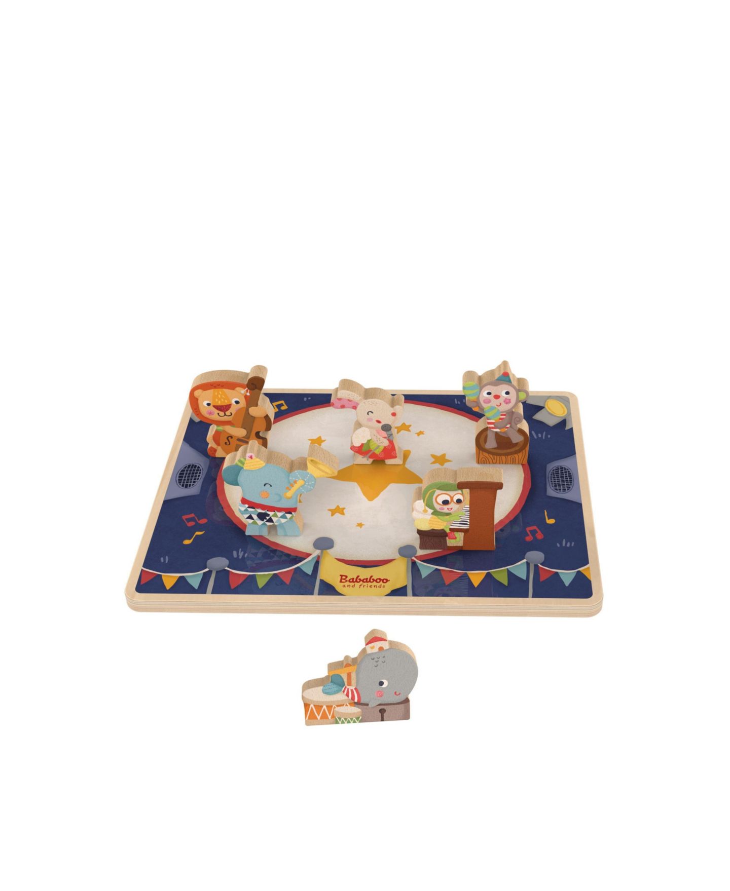 Детский пазл Bababoo and friends Band Play Figure Puzzle — фото 4