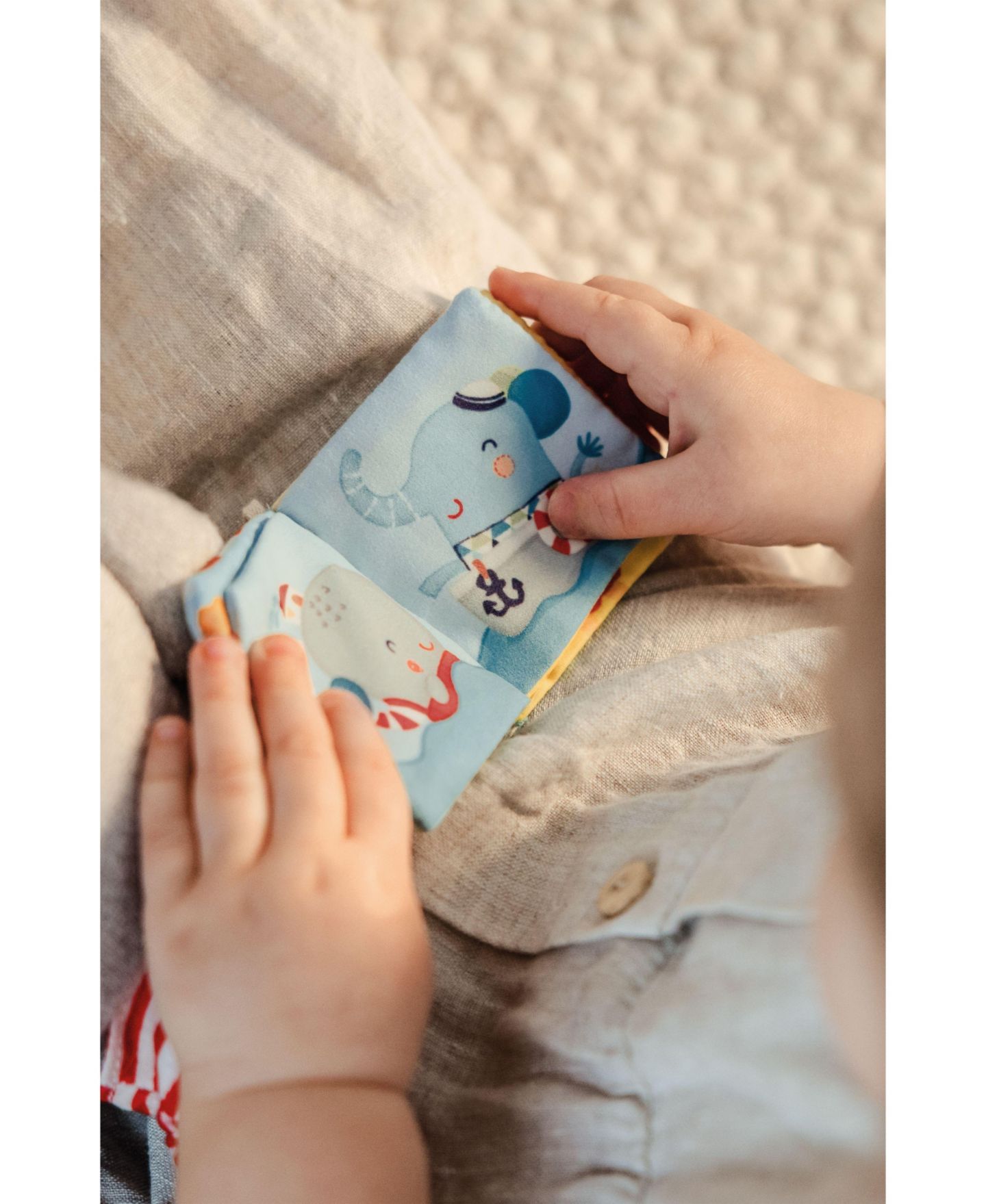 Детские мягкие игрушки Bababoo and friends Lolo Embroidered Board Book and Plush, 2-Piece Set, цвет: Разноцветный — фото 7