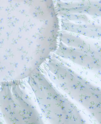 Ballet Floral Printed Microfiber 3-Pc. Sheet Set, Twin