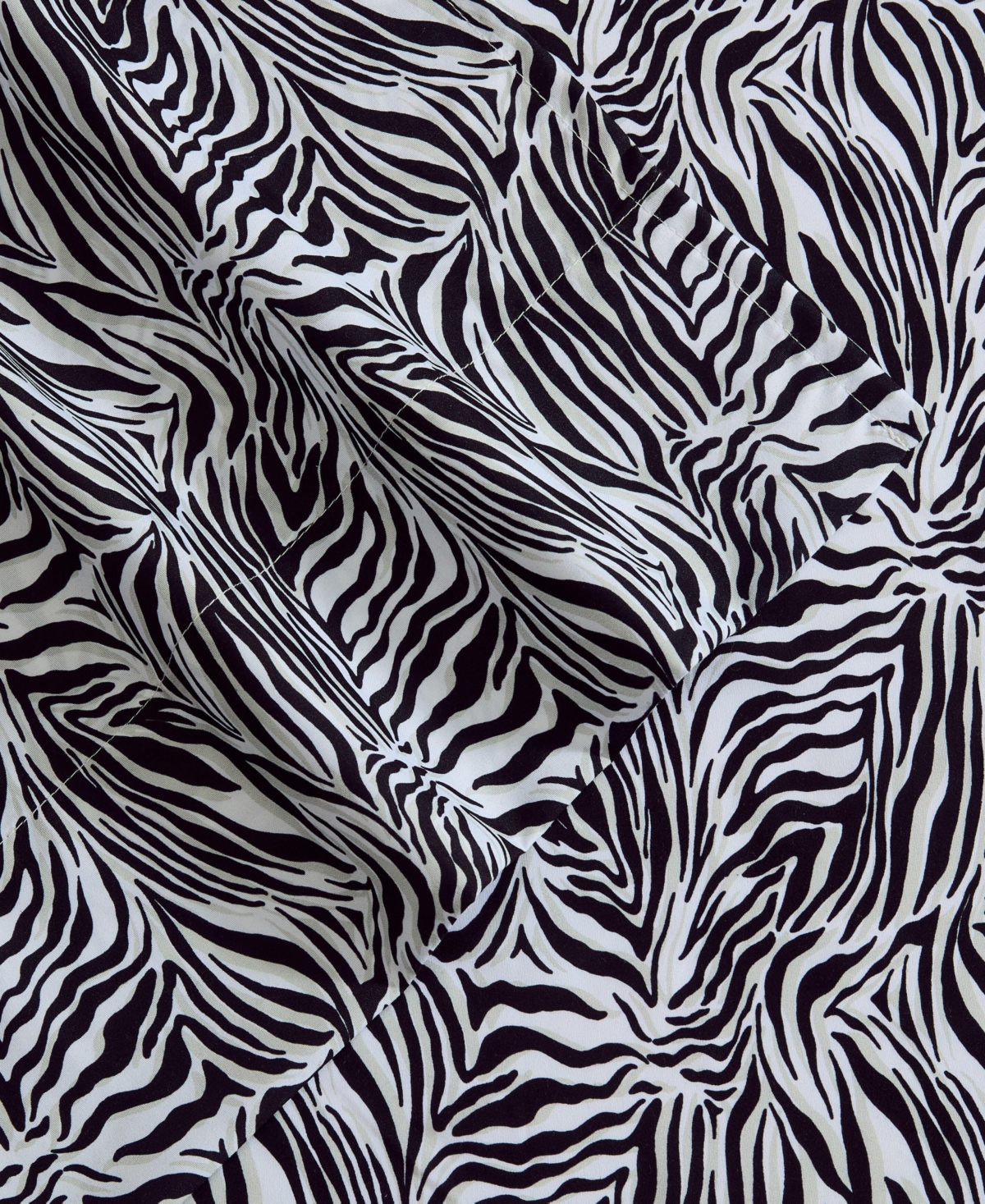 Betsey Johnson Wild Zebra Microfiber 3-Pc. Sheet Set