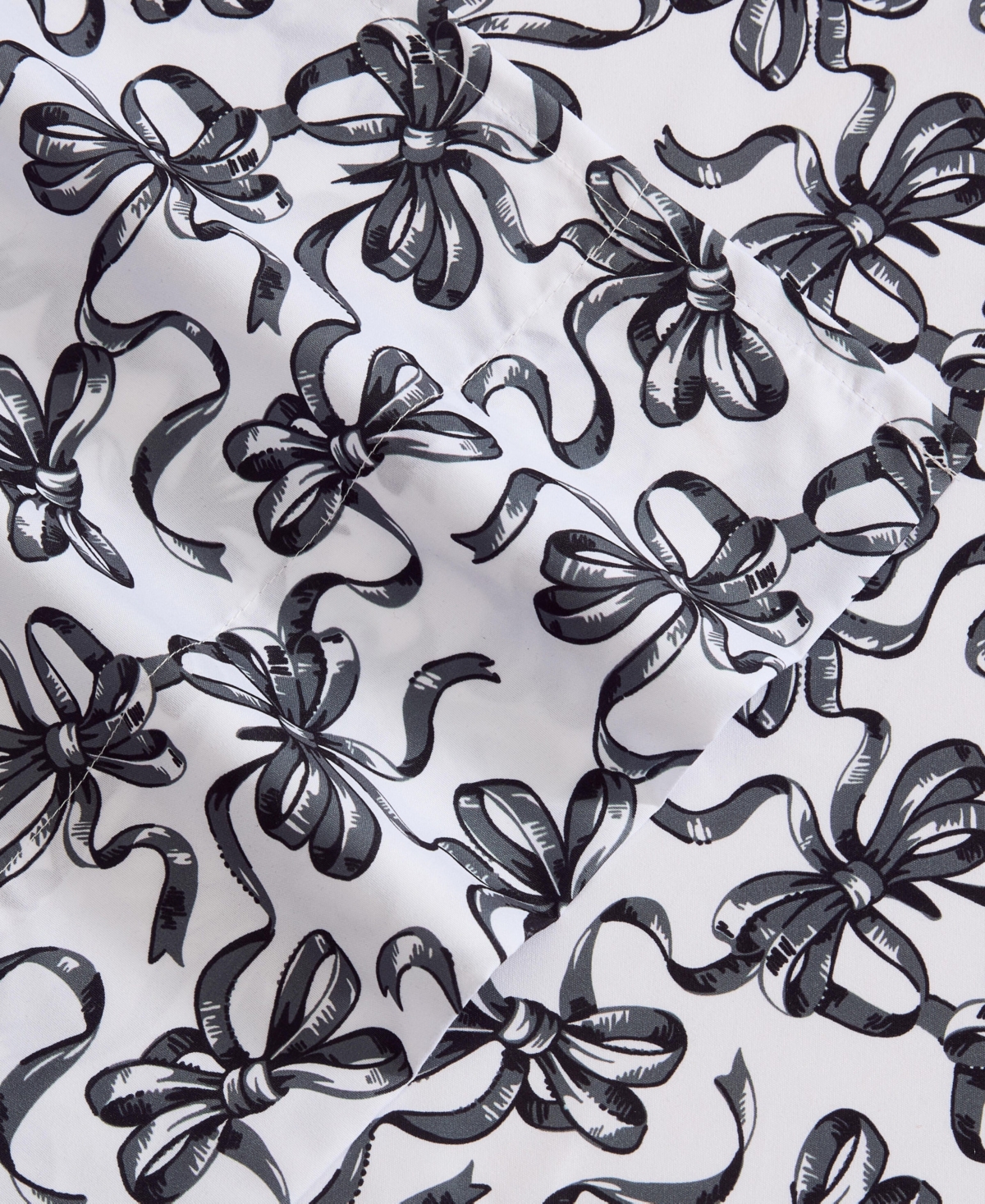 Betsey Johnson Ballet Bows Microfiber 3-Pc. Sheet Set