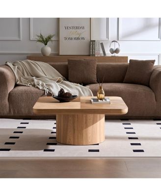 Square Coffee Table, Modern Design for Living Room Use