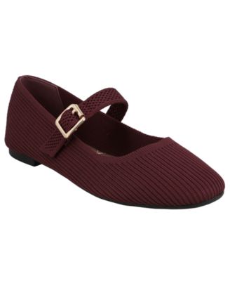 Women's Brita Mary Jane Strap Knit Flats