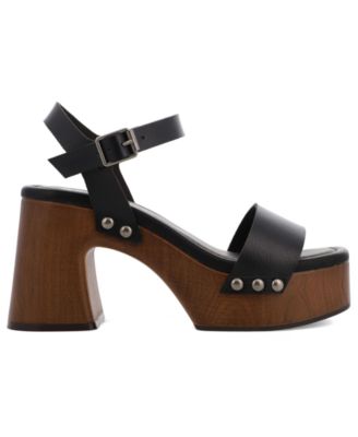 Women's Electrah Flared Block Heel Platform Sandals