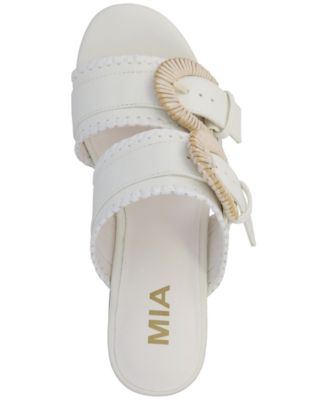 Women's Rebekah Double Buckle Platform Sandals