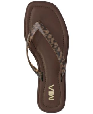 Women's Trixie Vinyl Thong Flat Sandals